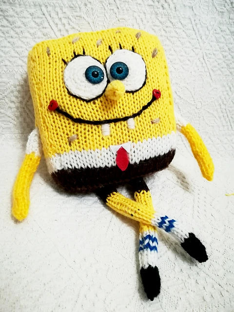 Spongebob Knitting Pattern