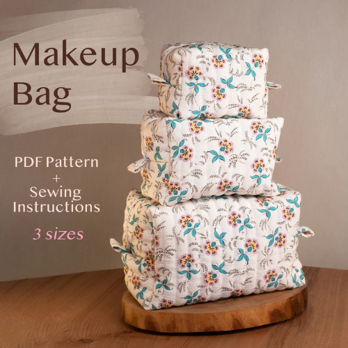 Makeup Bag Sewing Pattern